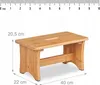 BAMBUS BATHROOM STool für den Badflur Stand Produktbild-Vorschau 10