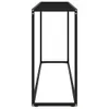 vidaXL Konsolentisch Schwarz 120x35x75 cm Hartglas Produktbild-Vorschau 9