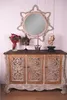 Clayre & Eef Spiegel 86x84 cm Beige Holz Produktbild-Vorschau 4