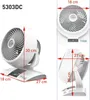 Collage of images showing a white Vornado fan with dimensions indicated by red arrows and text. Anteprima dell’immagine prodotto