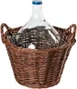 MIKONI Weinballon 10L mit WEIDENKORB +Gärröhrchen +3 Produktbild-Vorschau 2