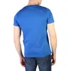 Stylisches Herren Kurzarm-T-Shirt in Blau mit Print & Produktbild-Vorschau 4