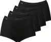 Sloggi Women Basic Maxi, dames maxi slip (4-Pack), zwart Produktbild-Vorschau 1