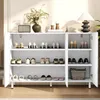 Merax Sideboard 2-in-1 Kommode mit 3 Türen, Schuhschrank Produktbild-Vorschau 6