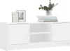vidaXL TV-Schrank Weiß 102x30x37,5 cm Holzwerkstoff Produktbild-Vorschau 3