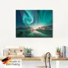 ARTland Glasbild Auroraborialis - Nördliches Polarlicht Produktbild-Vorschau 3