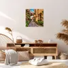 Bild auf Leinwand - Leinwandbild - Path Blumen Haus Hof - Produktbild-Vorschau 7
