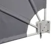 vidaXL Składany wentylator balkonowy szary 140×140 cm Podgląd zdjęcia produktu 12