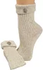 Trachtensocken mit Edelweiß beige 39-42Trachtensocken mit Produktbild-Vorschau 1