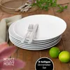 Moritz & Moritz BASIC 6tlg Dinnerteller Set weiß Produktbild-Vorschau 4