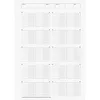 Brunnen Briefpapierblock T-Konten-Block A4 25Bl, A4, Produktbild-Vorschau 1
