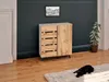 Komoda HWC-M46, kredens kredens wysoki, 2 drzwi 88x80x34cm, Podgląd zdjęcia produktu 8