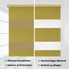 Doppelrollo "Metallic", Grün, 90x150cm - mit extra breiten Produktbild-Vorschau 4