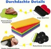 COSTWAY 5 er Set Turnmatte Kinder, 120 x 60cm Produktbild-Vorschau 6