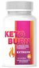 A white bottle of keto burn extreme dietary supplement pills. Produktbild-Vorschau