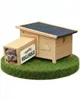 Igelhaus Igelhütte Holz zooprinz Hugo | mit Labyrinth Produktbild-Vorschau 9