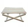 Set 2x Liegestühlen mt Couchtisch Tisch grün aus Holz Produktbild-Vorschau 4
