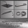 JOHO Edelstahl Duschset ohne Armatur, Regendusche Produktbild-Vorschau 5