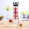 HI Wasserkaraffe Glas (1 Liter) mit Fruchtspieß, Ausgießer Produktbild-Vorschau 6