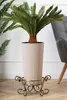 Dastal Blumenständer 38x21 cm gold Dekoration Vintage Produktbild-Vorschau 2