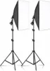 2 Fotolampen Softbox verstellbare Stativlampe 50x70 + Produktbild-Vorschau 10
