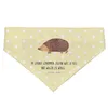 Mr. & Mrs. Panda Bandana Igel Herzen - Gelb Pastell - Produktbild-Vorschau 3