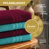 Lavea® 8er Set Handtücher 50x100 cm - Elena, 100% Produktbild-Vorschau 2