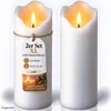 2er Set XL LED Echtwachskerzen 10 x 25 cm mit Timer, 3D Produktbild-Vorschau 1