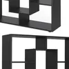 Raumteiler Vicco  Schwarz 107.2 x 143 cm, Model 30159 Produktbild-Vorschau 5