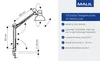 MAUL Lampe de table MAULstudy E27 sans ampoule Klemmfuß Voir les images du produit 10