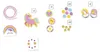 Janod Schmuck Bastelset - Rainbow land Holzperlen kreativ Produktbild-Vorschau 5