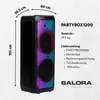 Salora PARTYBOX1200 – Party Speaker – Boombox – 1200 Watt – Produktbild-Vorschau 3