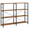 VASAGLE Bücherregal, Standregal mit 4 Ebenen, 30 x 120 x Produktbild-Vorschau 2