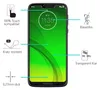 A smartphone screen protector is shown with various features highlighted by text and icons. Produktbild-Vorschau