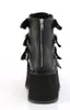 DAMNED-105 Damen Booties von DemoniaCult, Schwarz  , EU 39, Produktbild-Vorschau 4