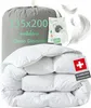 Welldora Komfort Bettdecke 135x200 - 100% Extraweiche Produktbild-Vorschau 1