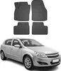 2004-2014 Opel Astra H tappetini in gomma nera 4 pz Anteprima dell’immagine prodotto 1