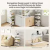 WOLTU Rollwagen 5 Ebenen, Küchenwagen, aus Kunststoff, Produktbild-Vorschau 7