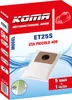 KOMA ET25S - Sacs pour aspirateurs ETA Piccolo 1409 Voir les images du produit 3