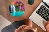 MuchoWow® Mauspad Mousepad Wasserfall - Bäume - Rosa - Produktbild-Vorschau 3
