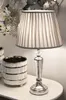o Ferretti Lampa Stołowa Srebrna E27 Ø 30x56 cm Podgląd zdjęcia produktu 6