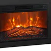 Parrot Uncle 23" Insert Cheminée électrique noire avec Voir les images du produit 6