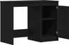 Schreibtisch Schwarz Eiche 100x50x76 cm Holzwerkstoff, Produktbild-Vorschau 4