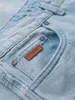 Ombre Clothing Pánské džínové kalhoty Vesikula světle modrá Náhled obrázku produktu 8