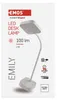 LED stolní lampa EMILY, nabíjecí, bílá Voir les images du produit