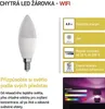 Chytrá LED žárovka GoSmart svíčka / E14 / 4,8 W (40 W) / 470lm / RGB / stmívatelná / WiFi Náhľad obrázku produktu