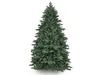 A full shot of a green artificial Christmas tree on a white background. Produktbild-Vorschau