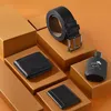 Polo Air Herren Geschenkset 4-teilig: Ledergürtel Geldbörse Produktbild-Vorschau 2