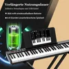 COSTWAY 61 Tastatur Elektroklavier, Digitale Keyboard mit Produktbild-Vorschau 7