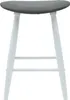 vidaXL Jedálenské stoličky 2 ks Biele 46 x 37 x 63 cm Náhľad obrázku produktu 5
